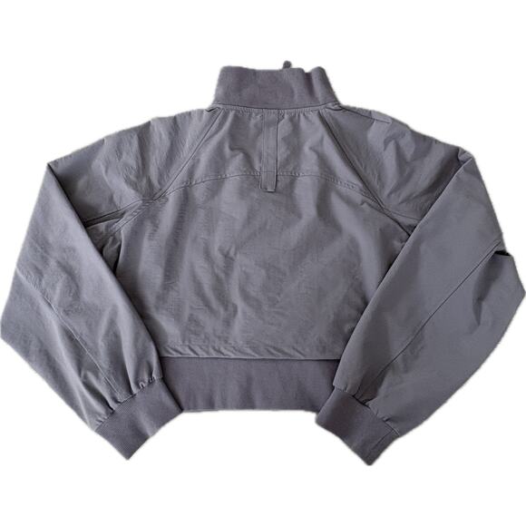 FLX Compass Active Outdoor Mauve Sand Cropped Utility Jacket Zip Pockets XL NWT - Picture 8 of 8